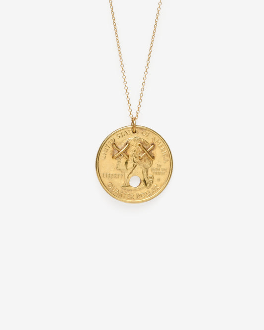 "What!" Quarter Emoji Pendant