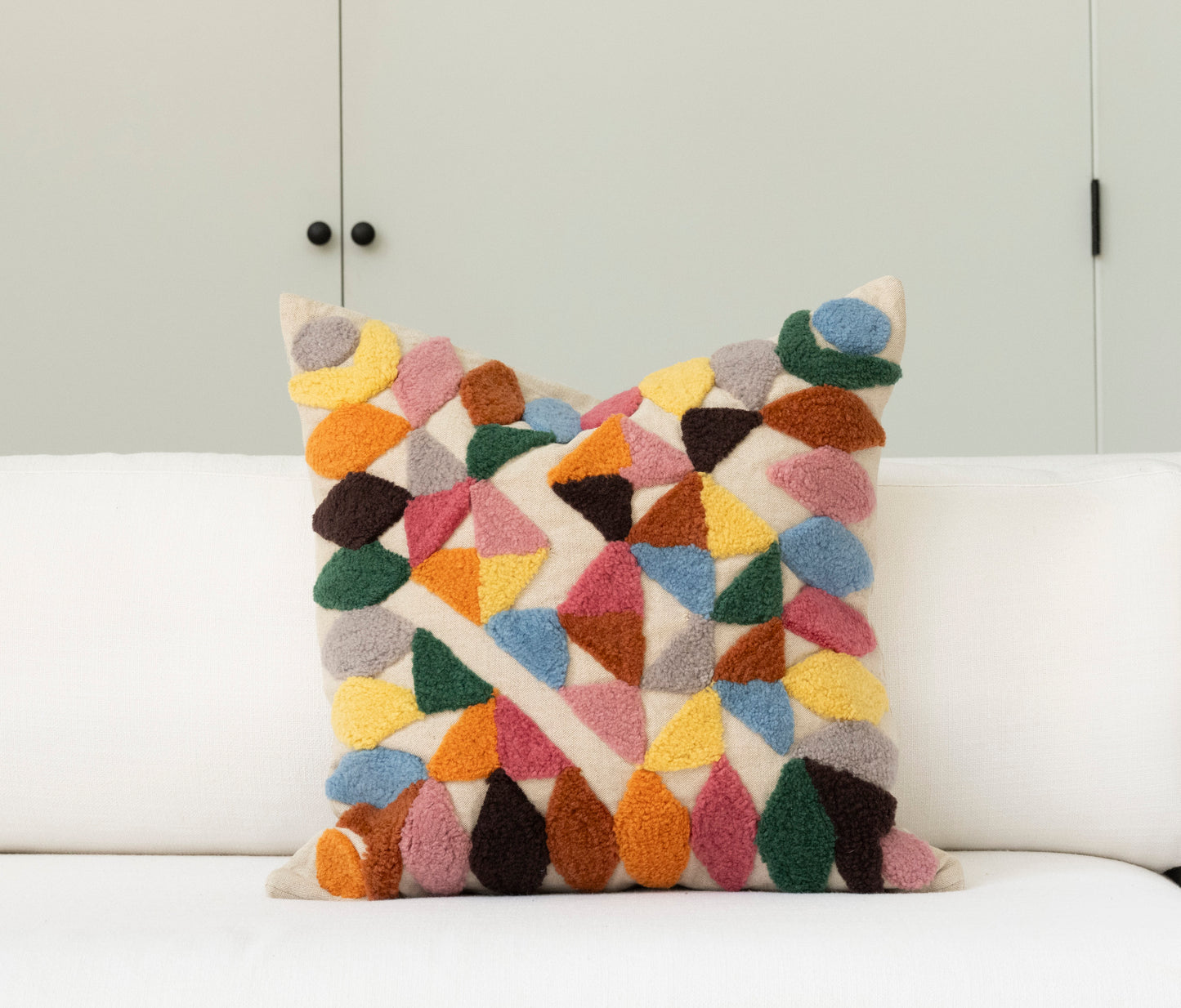 "Tufty Geo" Pillow